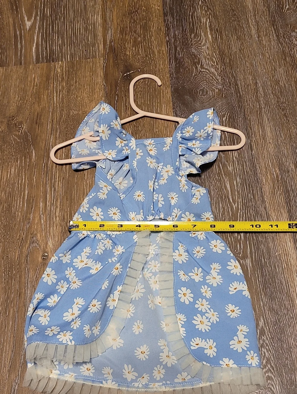 Doggie Dress Summery Daisy With Ruffles